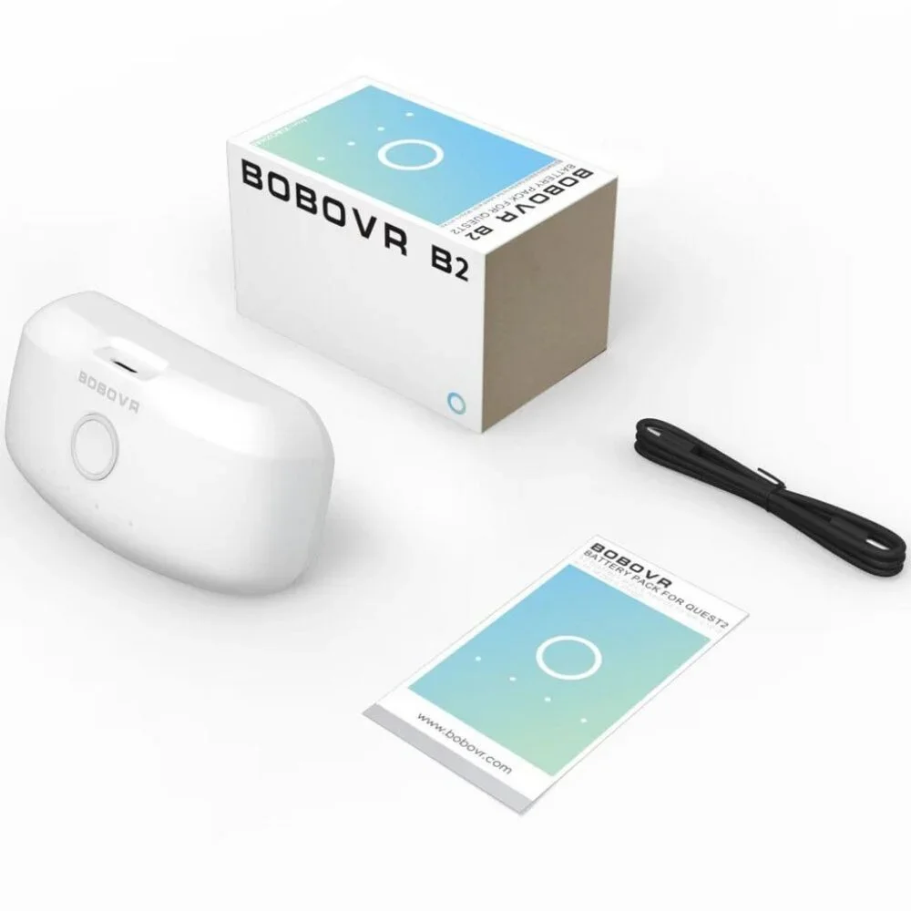 BOBOVR B2 Battery Pack – M2 Pro Replacement Spare Battery 5200mAh, Increase Ques